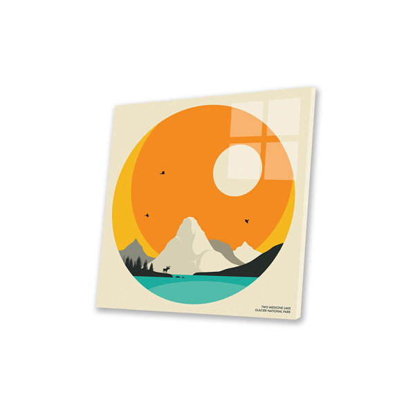 Oliver Glacier National Park Print On Acrylic Glass Wayfair